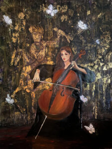 La violoncelliste et le fauconnier